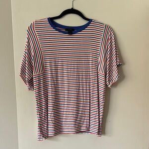 Striped Red, White, and Blue T-Shirt